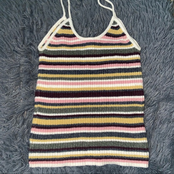 American Eagle Striped Knit tank top - Picture 3 of 4